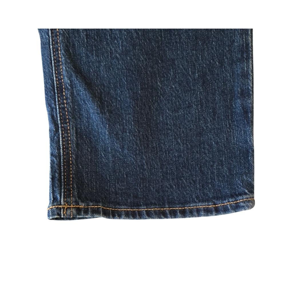 Old Navy Wow Boyfriend Jeans Womens 16 Mid Rise Medium‎ Wash Blue Denim Stretch - Picture 4 of 8